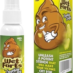 Laughing Smith - Wet Farts - Potent Stink Spray - Extra Strong Stink - Hilarious Gag Gifts & Pranks for Adults or Kids - Prank Stink Stuff - Non...